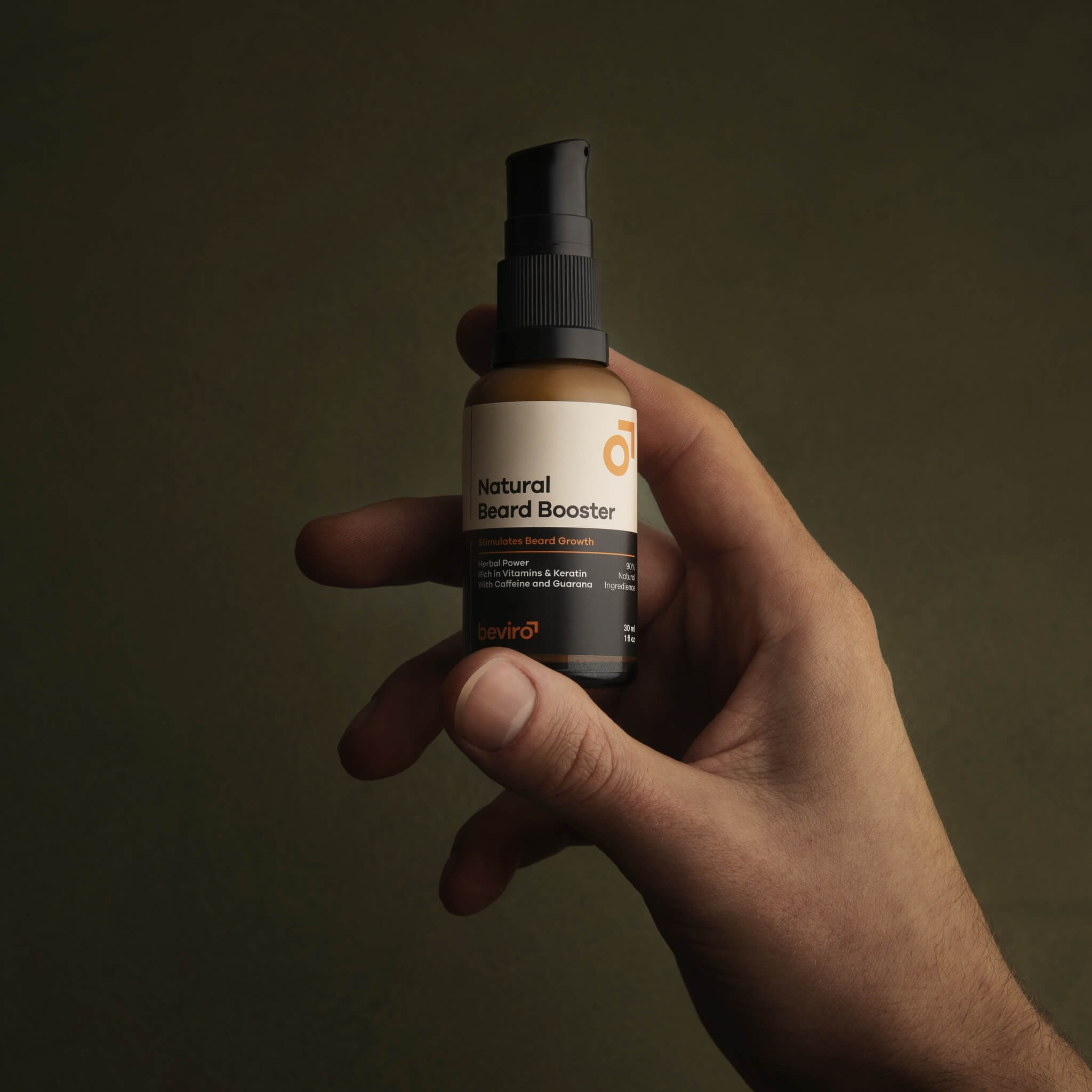 Natural Beard Booster, 30 ml.