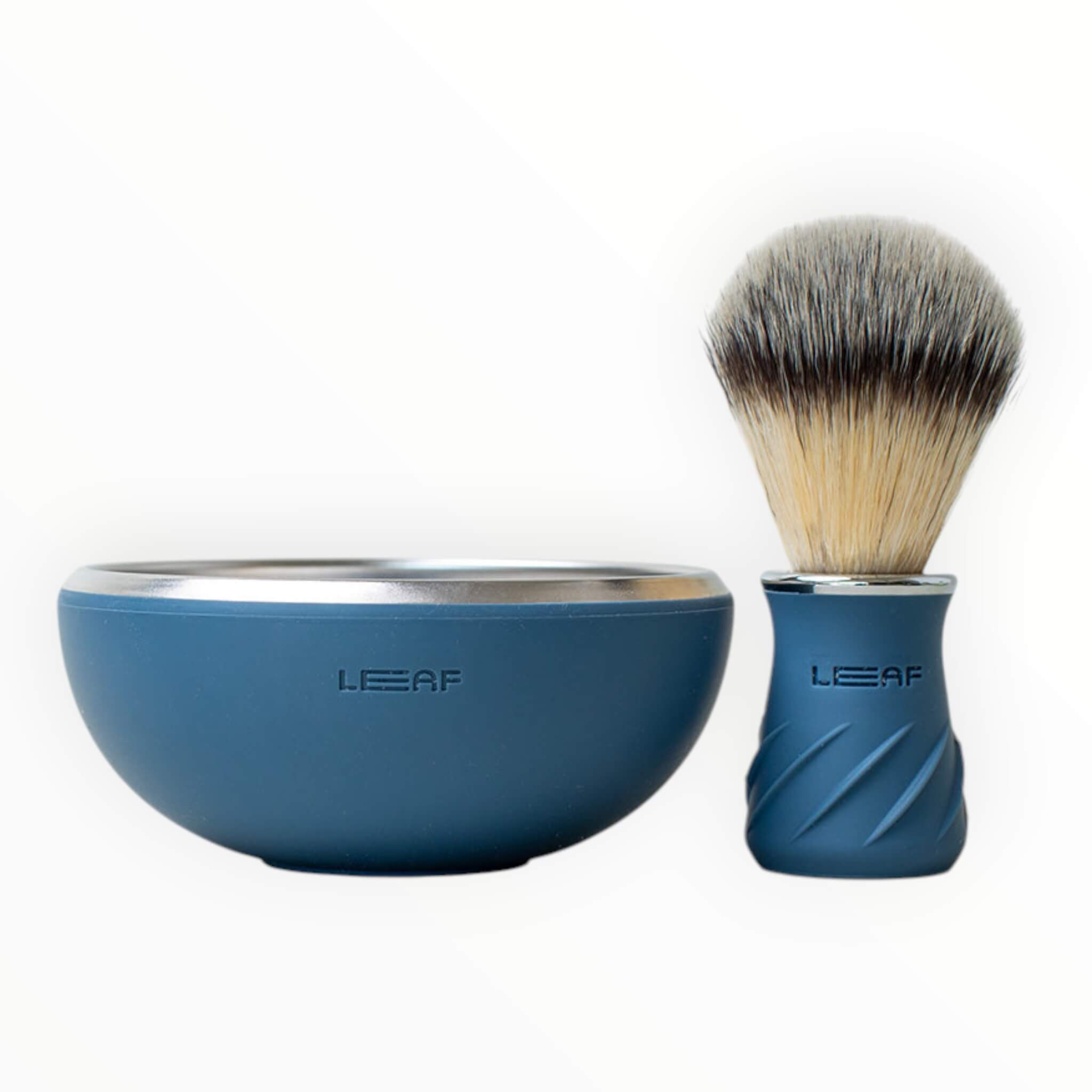 Sæt med Barberkost & Barberskål, Glacier