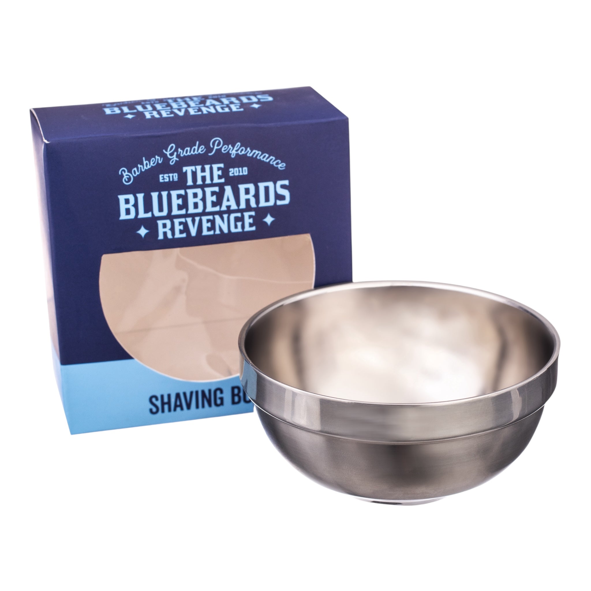 Shaving bowl, Stainless steel