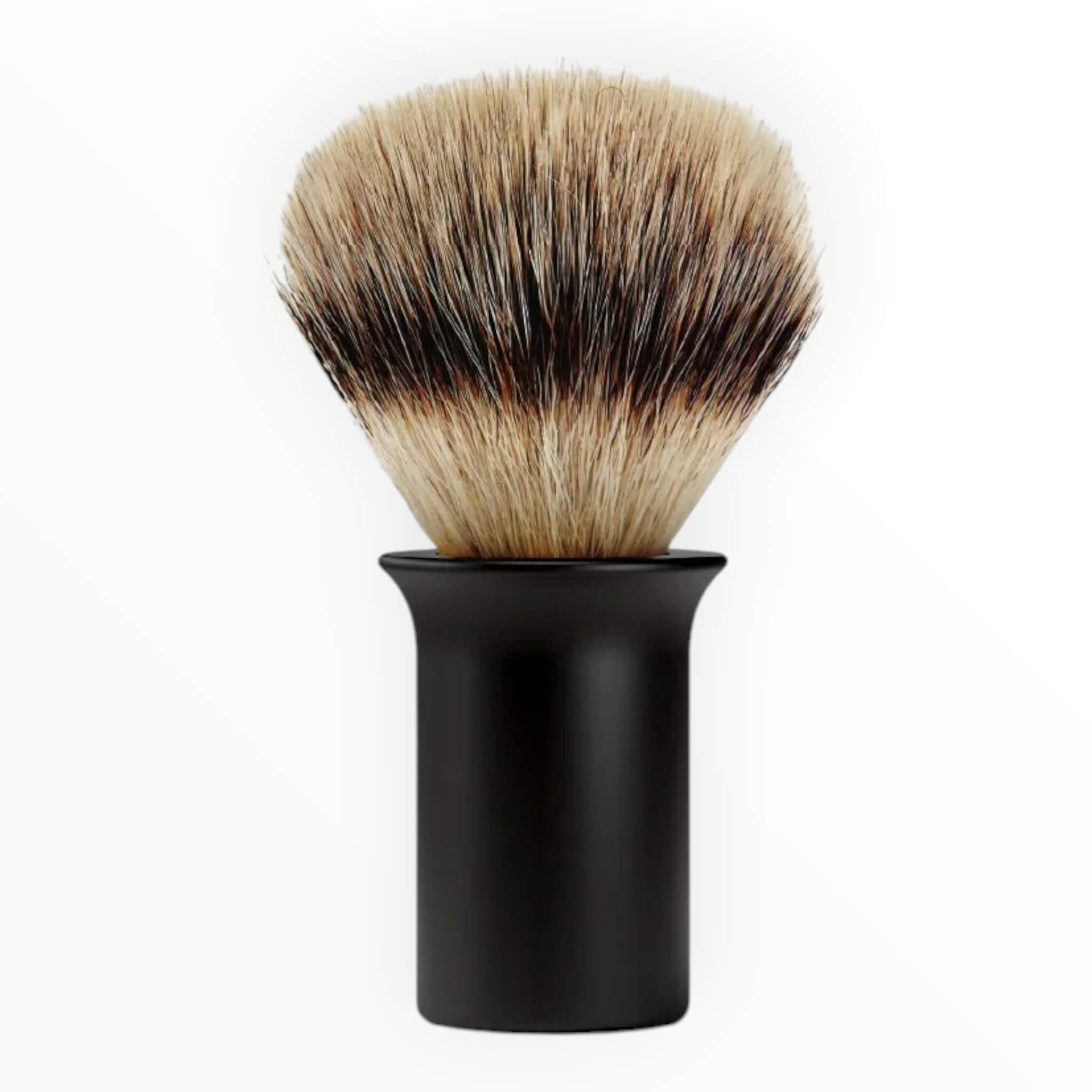 Shaving Brush, Synthetic Silvertip, Matte Black