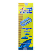 Platinum DE-Barber blades, 1 bar, 10x10 (100 pcs.)