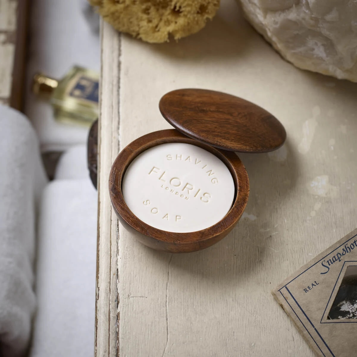 No.89, Shaving soap in wooden bowl, 100 gr.