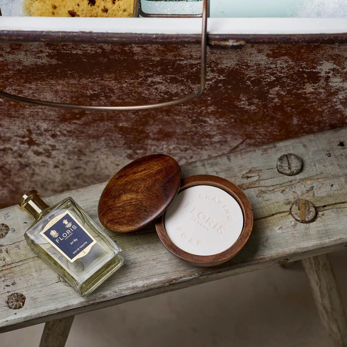No.89, Shaving soap in wooden bowl, 100 gr.