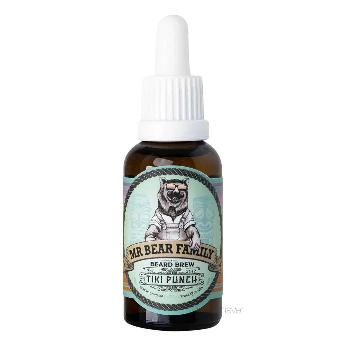 Beard Oil, Beard Brew Oil, Tiki Punch, 30 ml.