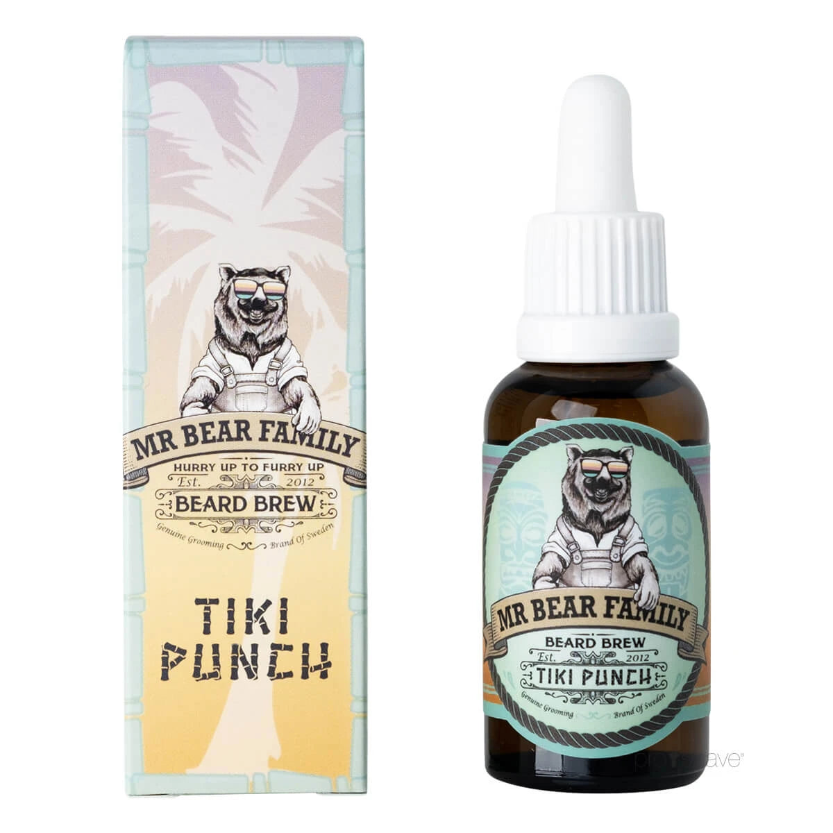 Beard Oil, Beard Brew Oil, Tiki Punch, 30 ml.