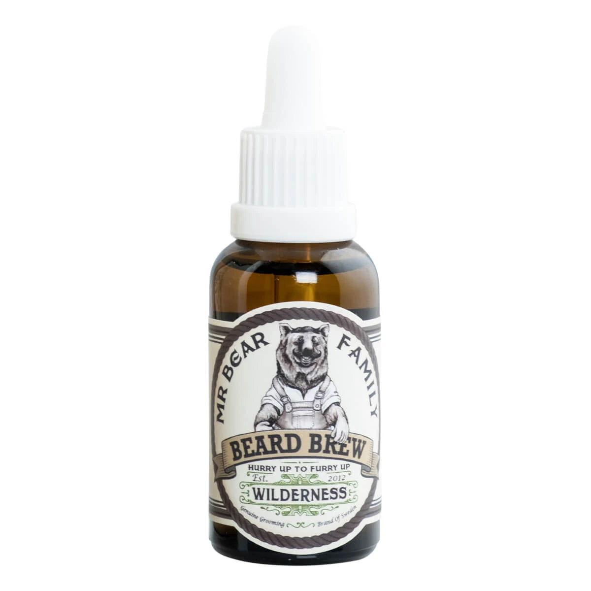 Beard oil, Beard Brew Oil, Wilderness, 30 ml.