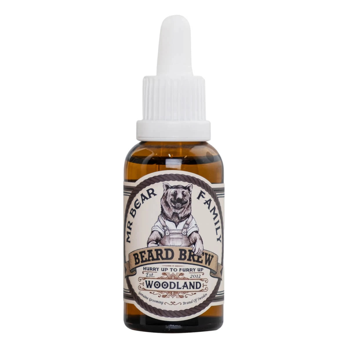 Beard oil, Beard Brew Oil, Woodland, 30 ml.