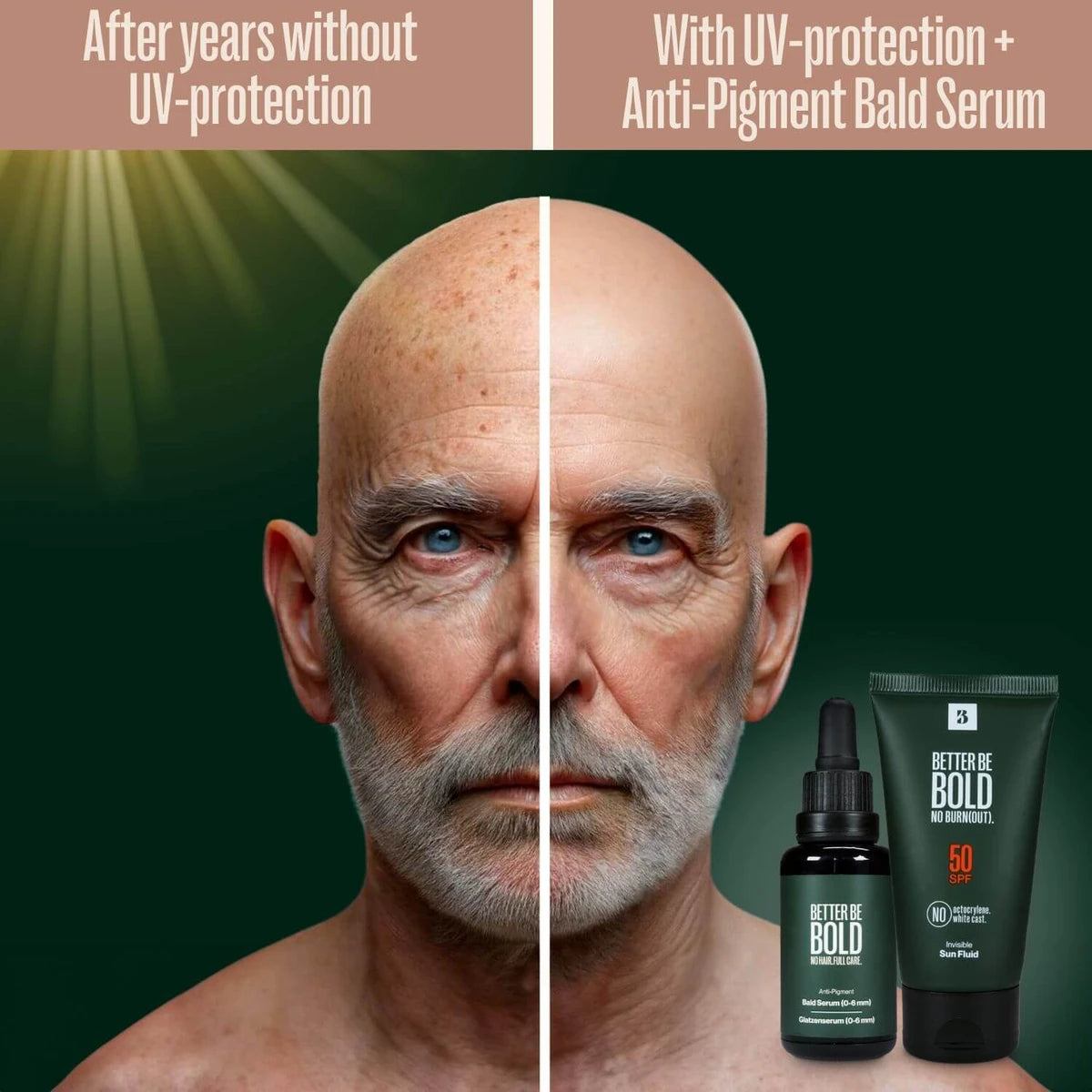 Midnight Recovery & Repair Bald Serum (0-6 mm.), 30 ml.