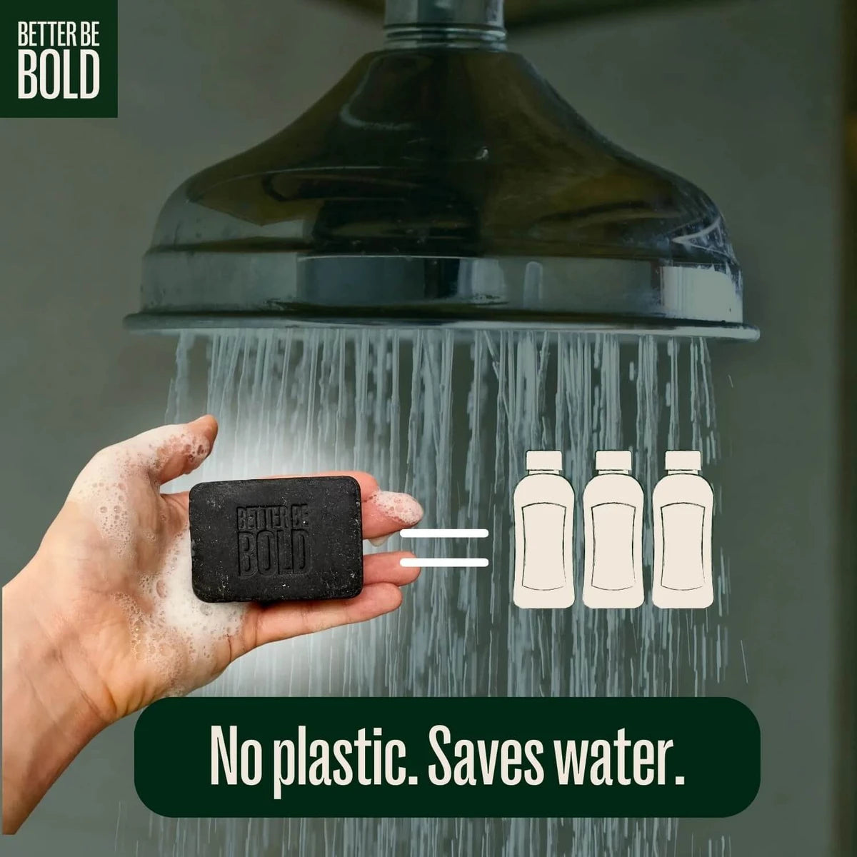 Solid Bald Head & Body Wash Bar, 110 gr.