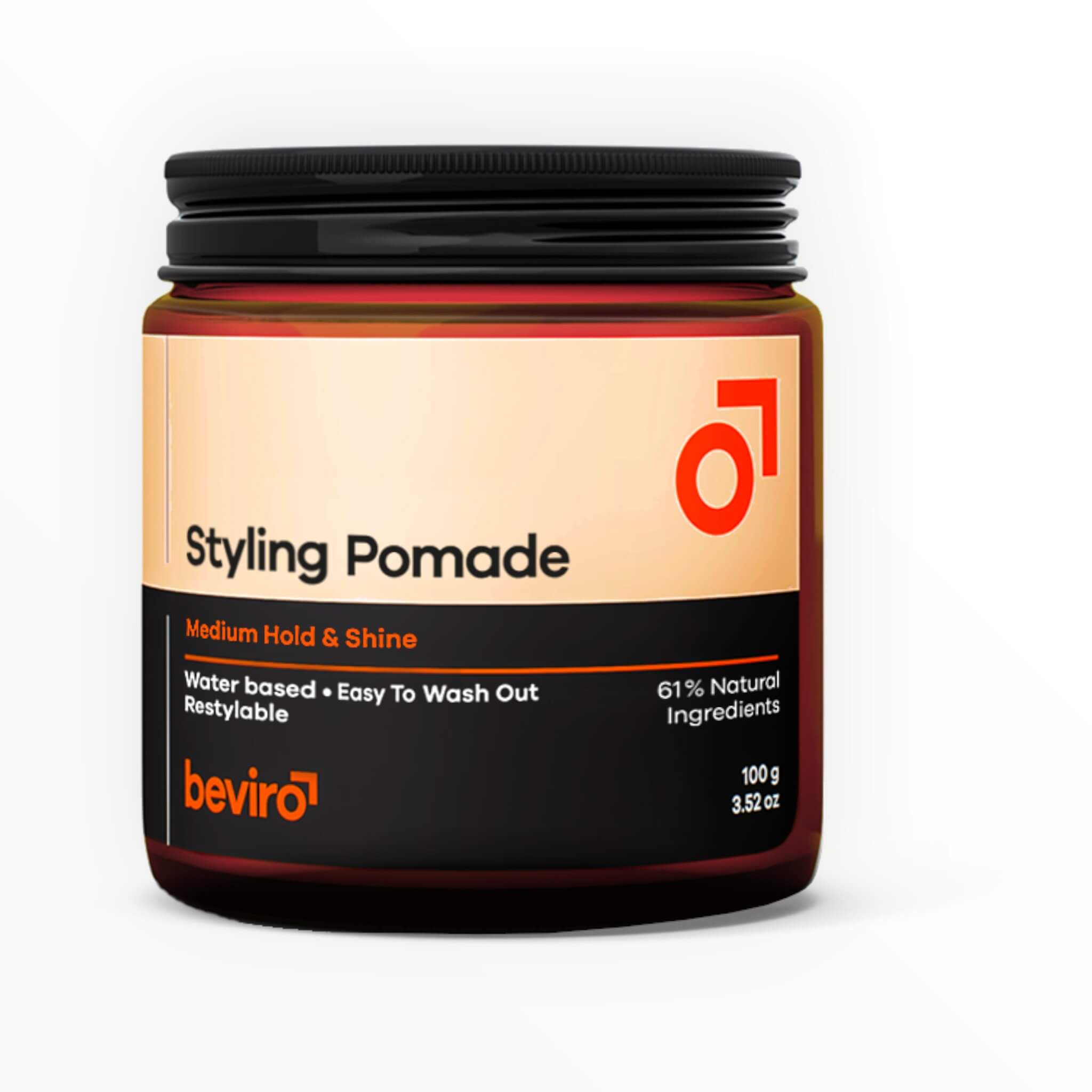 Styling Pomade, Medium Hold & Shine, 100 g.