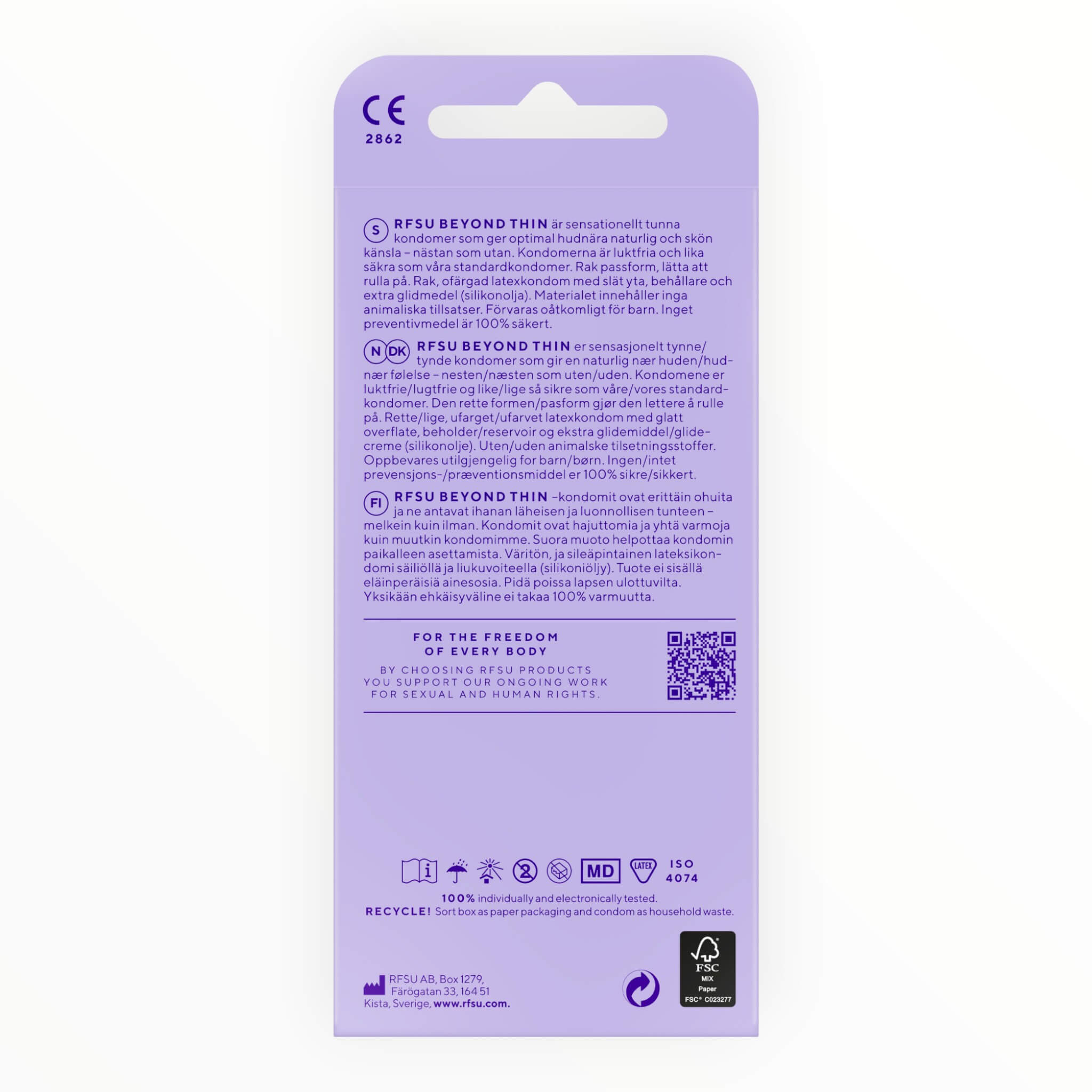 Beyond Thin, Condoms, 10-pack