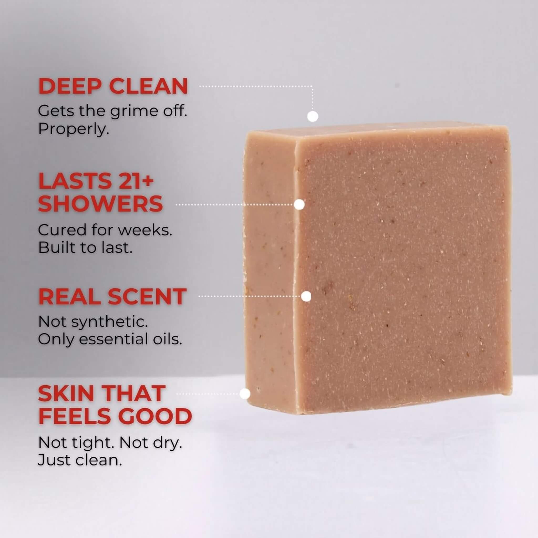 Soap, Black Stout, 135 g.