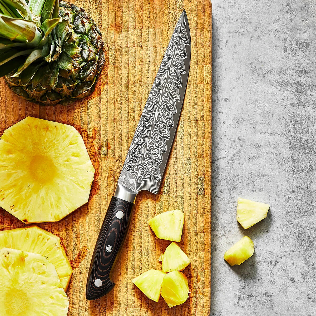 Chef's knife, 20 cm, Narrow Blade - Euro Stainless