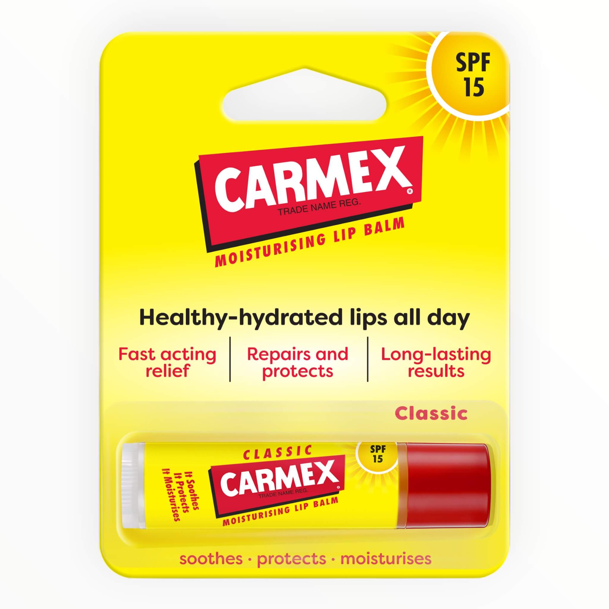Læbepomade, Original Stick, SPF 15, 4.25 g.