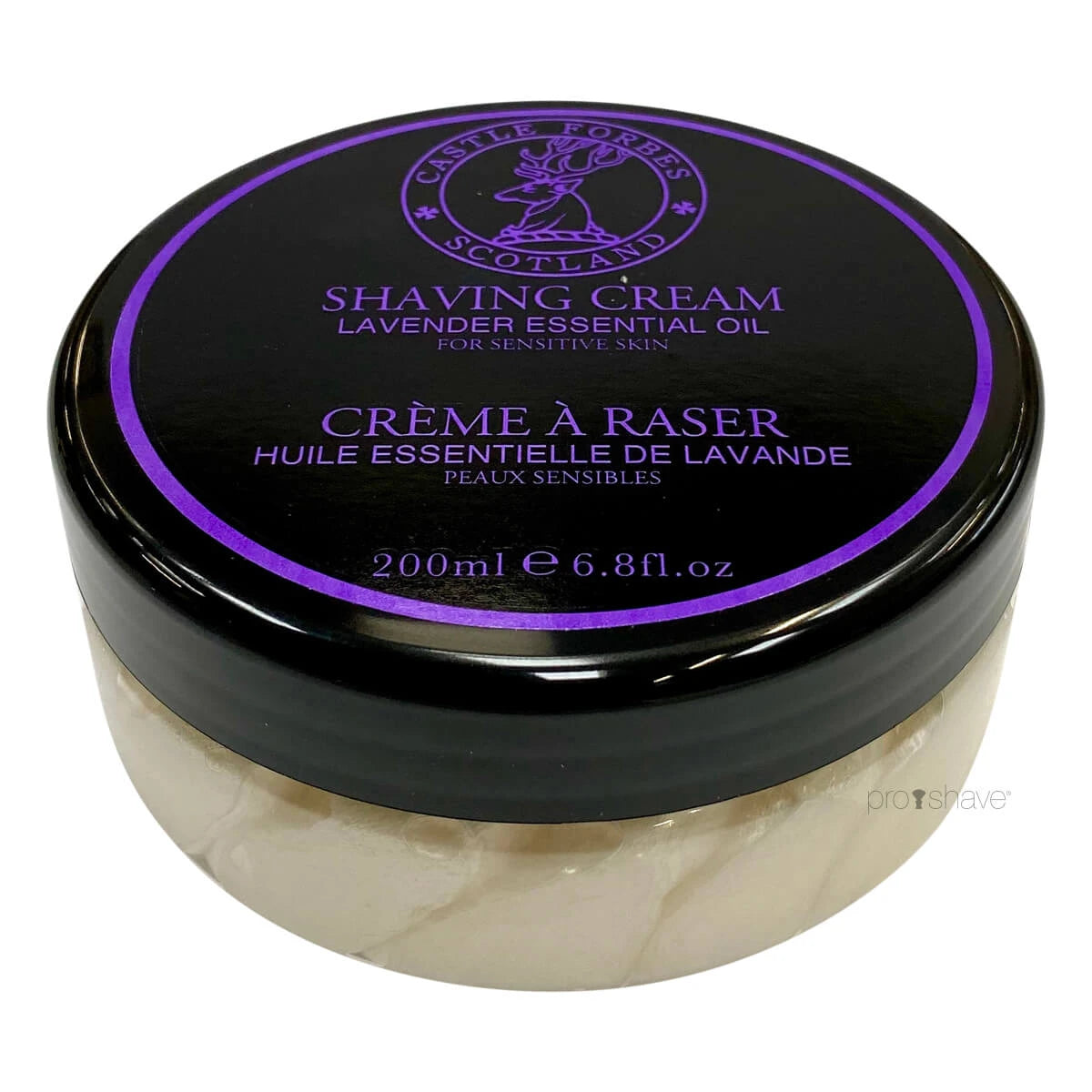 Shaving Cream, Lavender Essential Oil, 200 ml.
