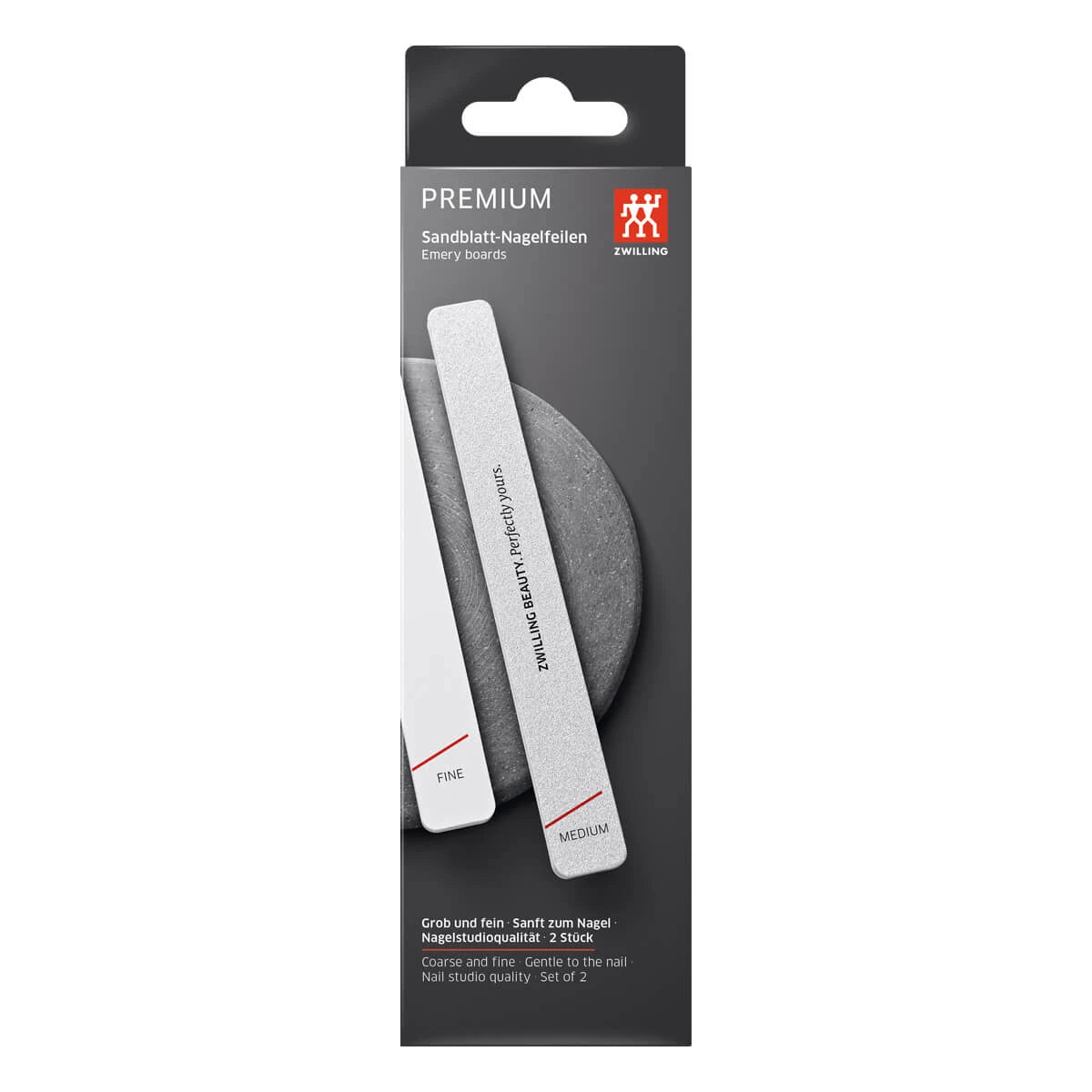 Nail file set, 2 pieces