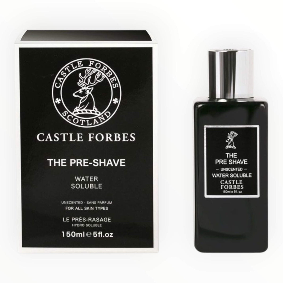 Preshave Gel, Unscented, 150 ml.
