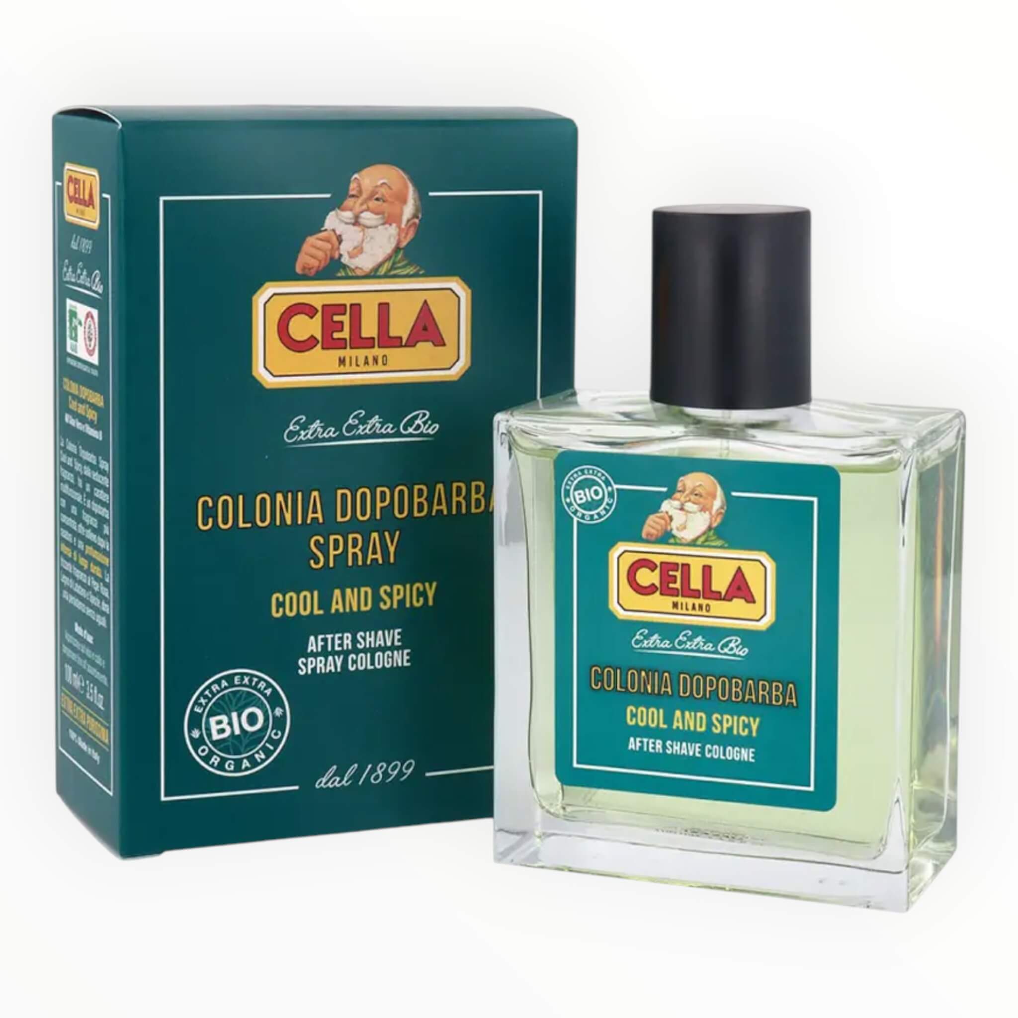 Aftershave Cologne Spray, Cool & Spicy, 100 ml.