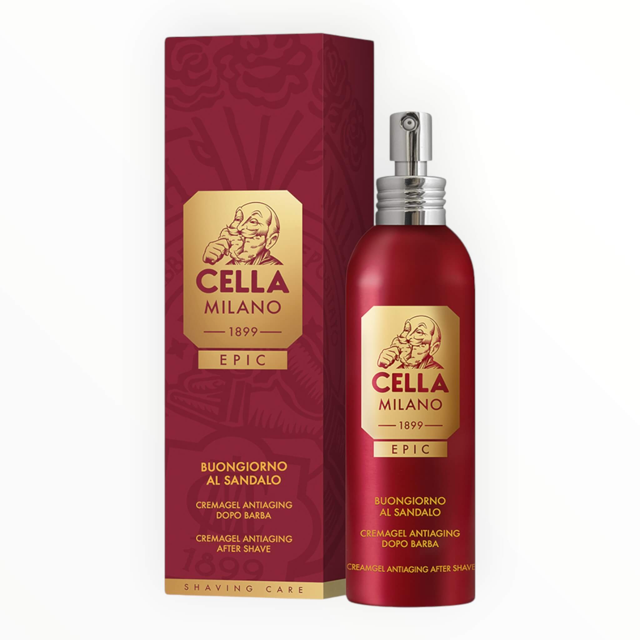 Epic Aftershave Cream Gel, Anti-aging, Buongiorno al Sandalo, 100 ml.