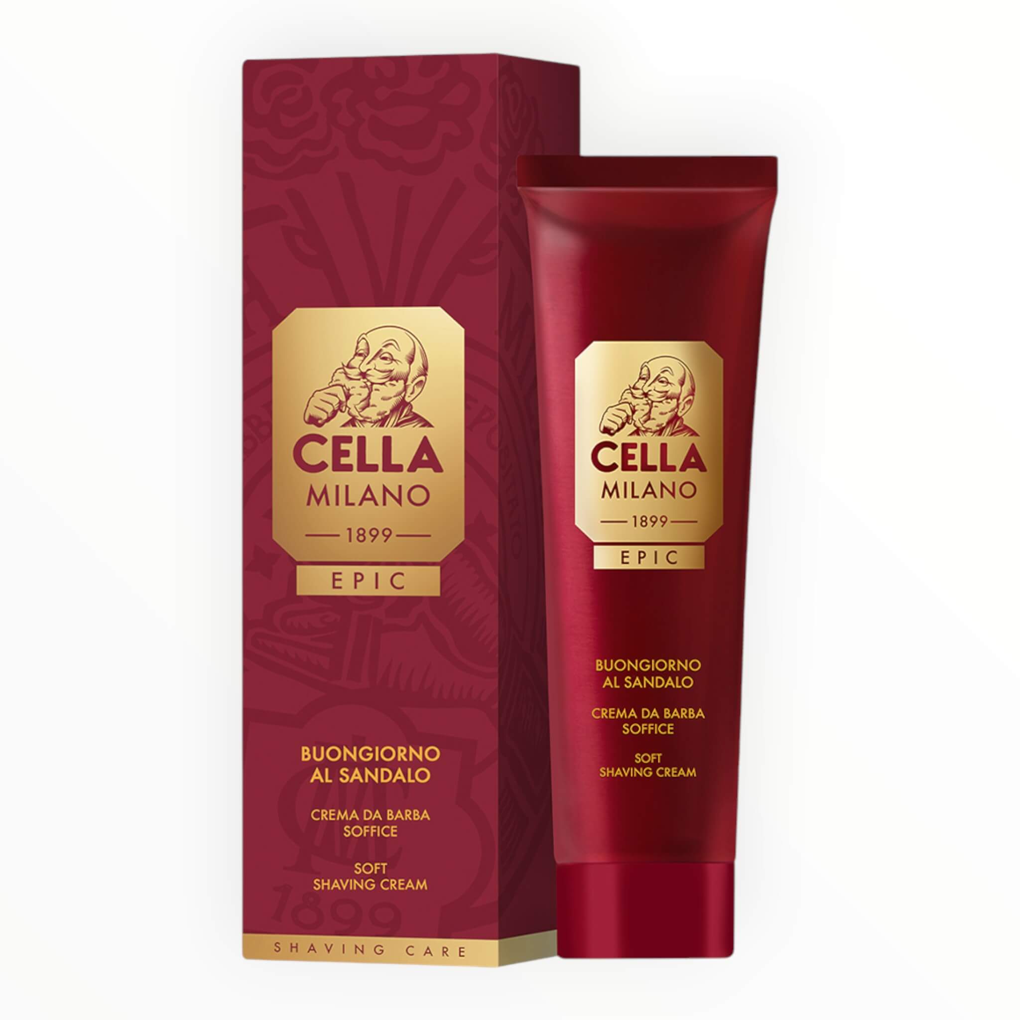 Epic Shaving Cream, Buongiorno al Sandalo, 100 ml.