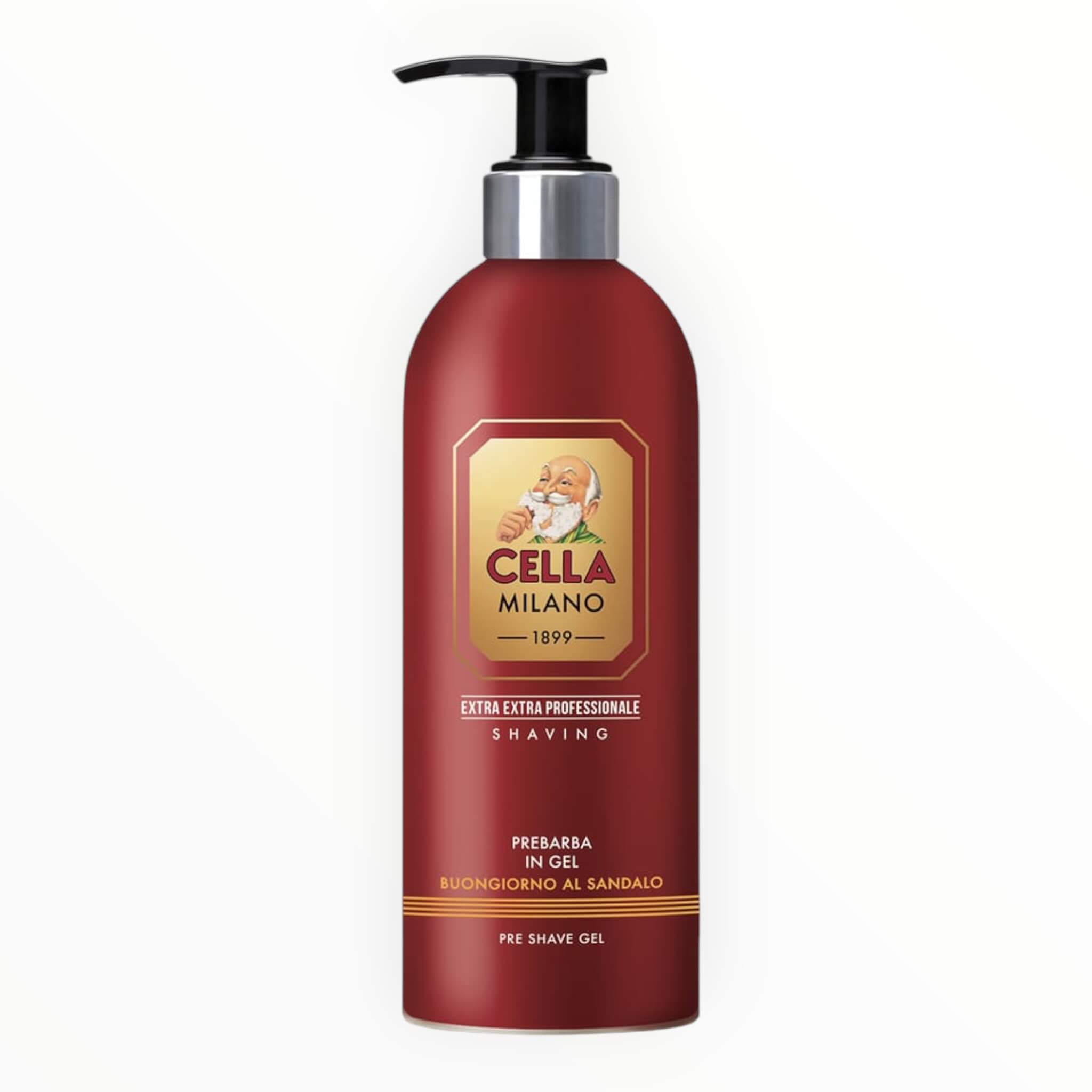 Preshave Gel, Buongiorno al Sandalo, 500 ml.