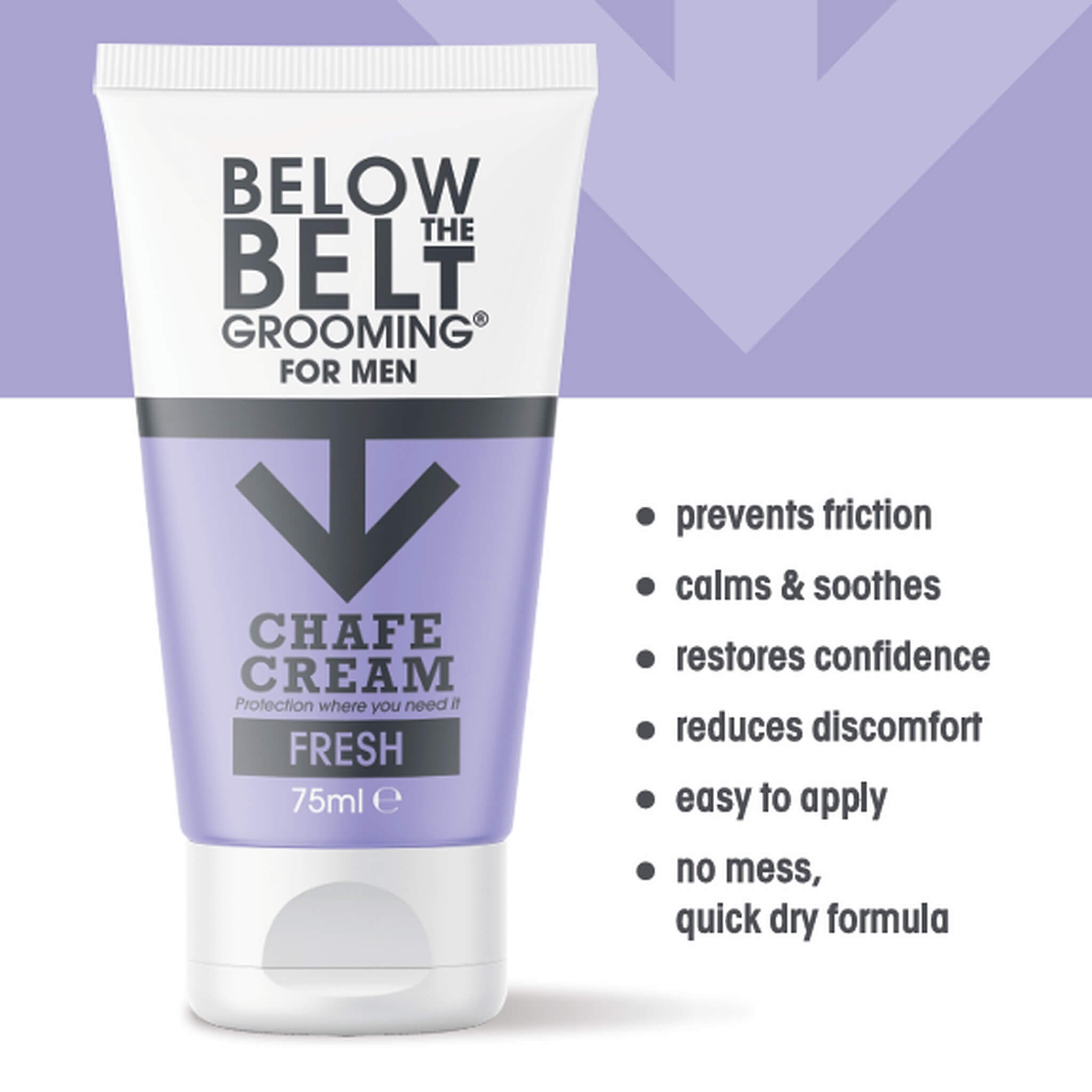 Anti Chaffing Cream - Men, Fresh, 75 ml.