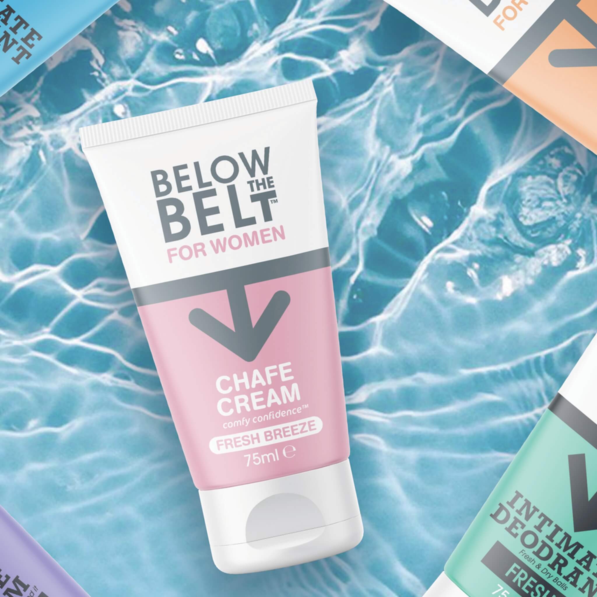 Anti Chaffing Cream - Women, Fresh Breeze, 75 ml.