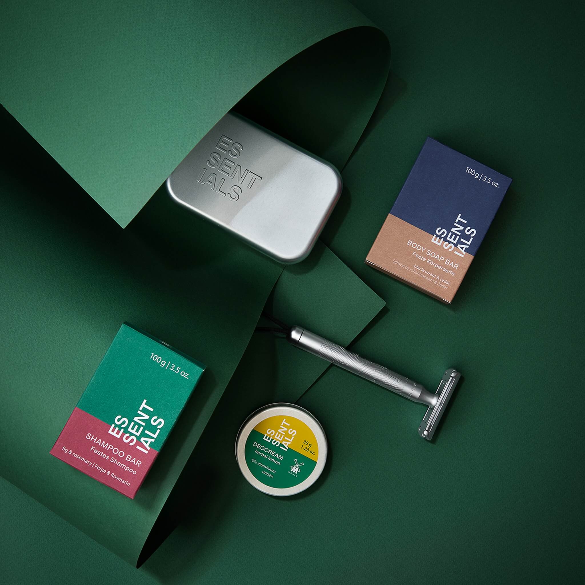 Companion DE razor, Unisex, Gray