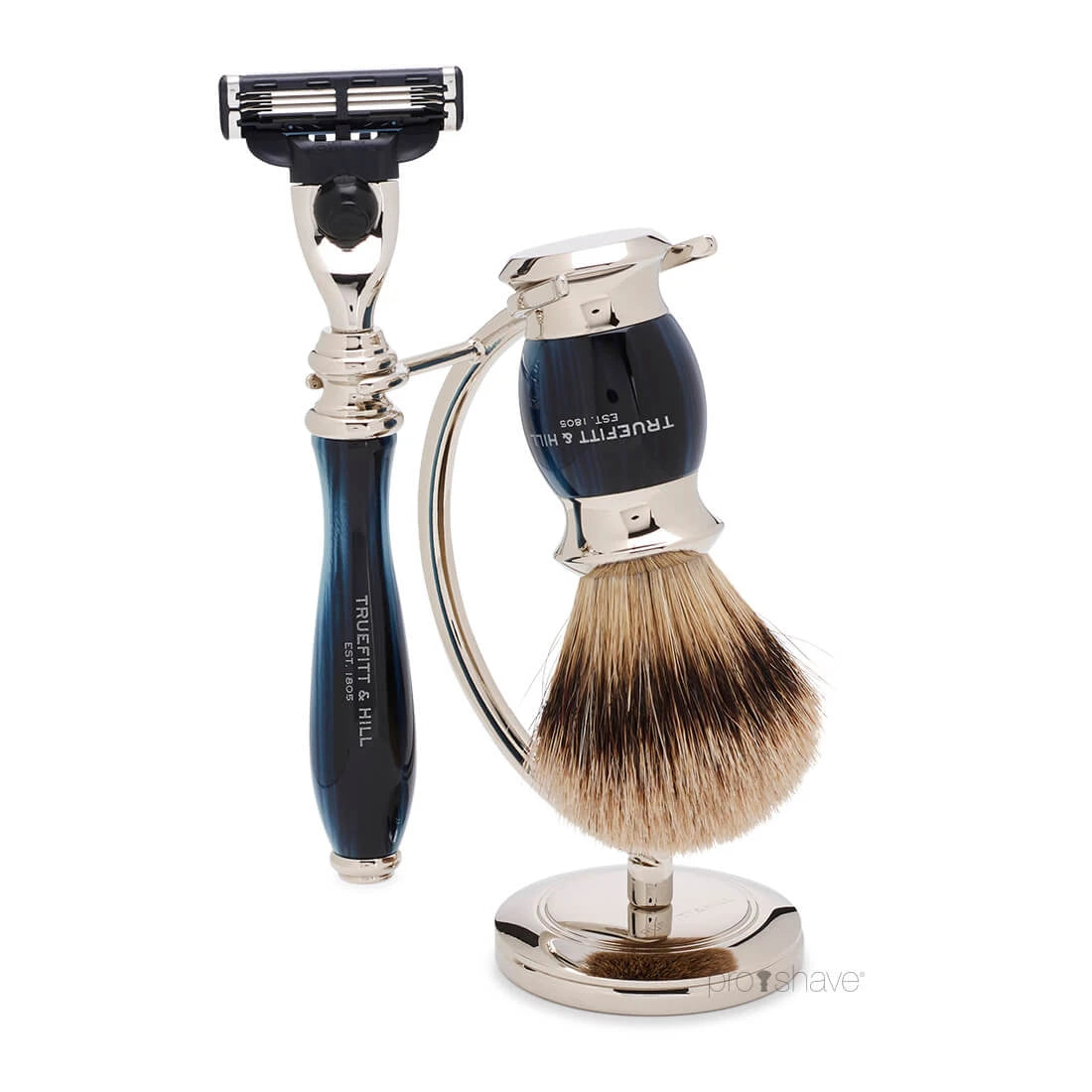 Holder for shaving brush and Shaver, Curved