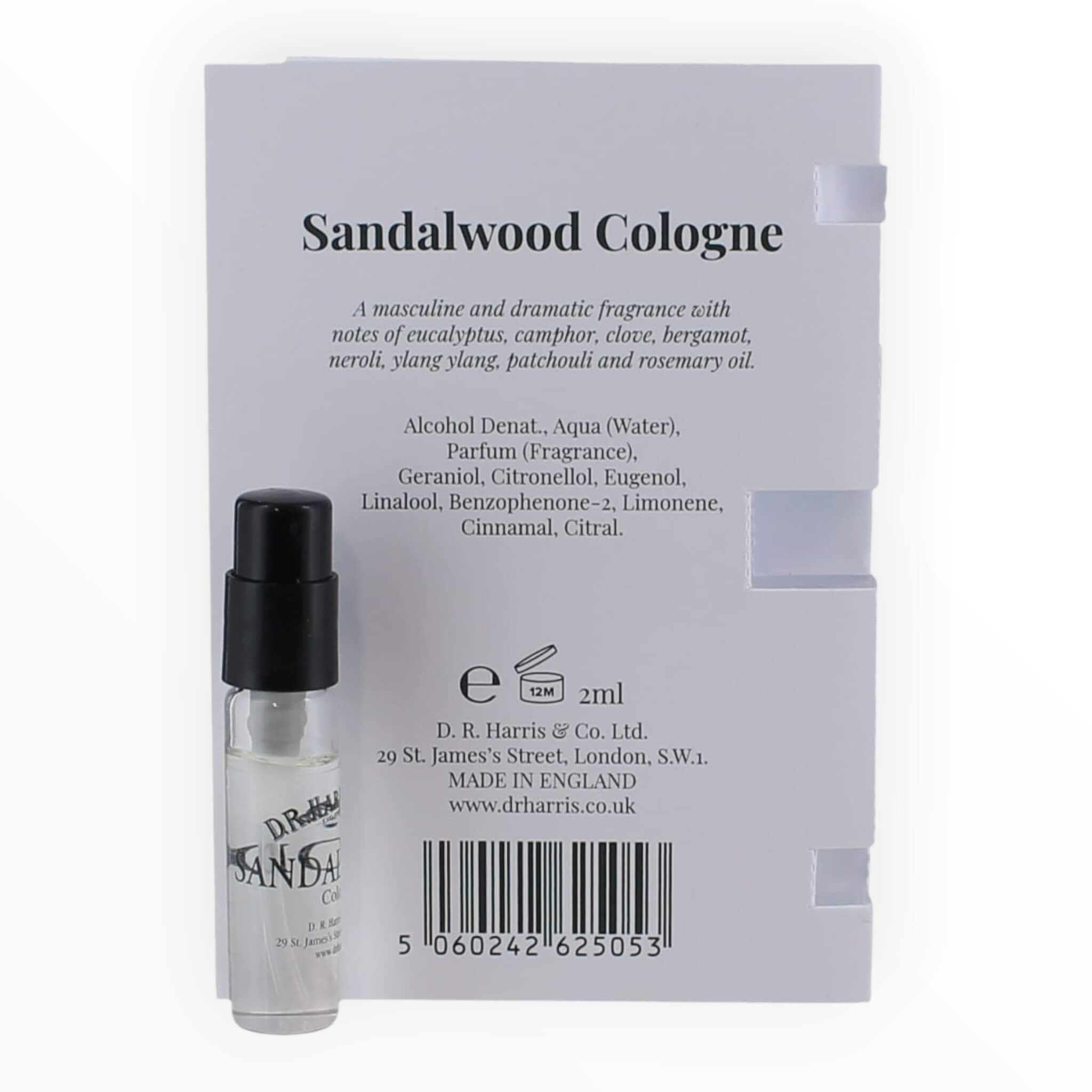 Sandeltræ Cologne, SAMPLE, 2 ml.