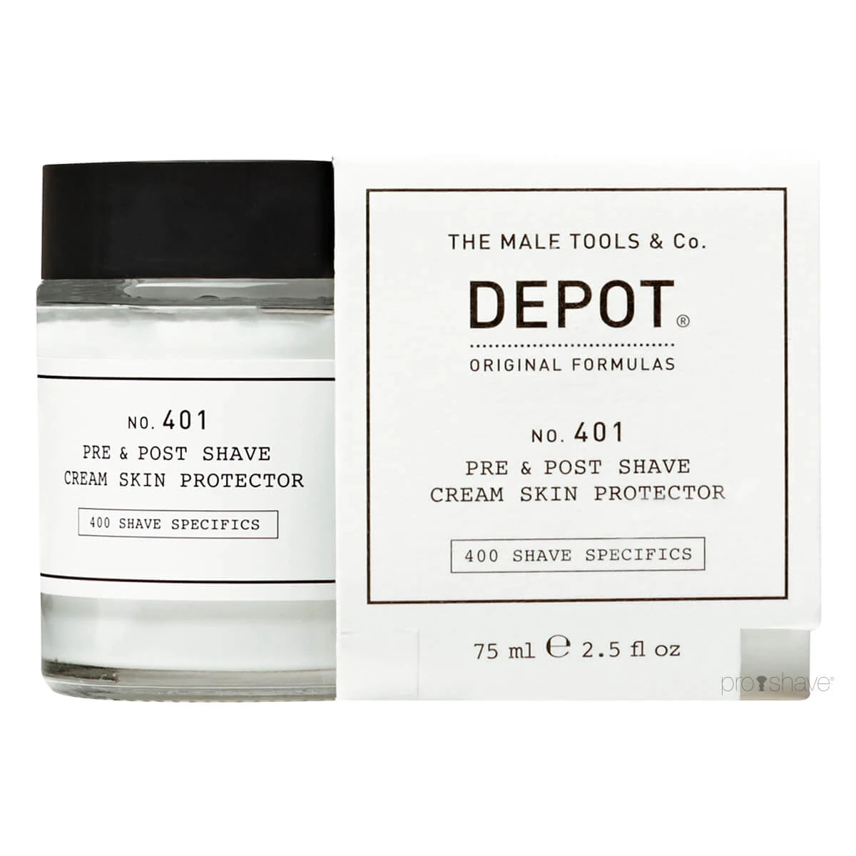 Pre & Post Shave Cream Skin Protector, No. 401, 75 ml.