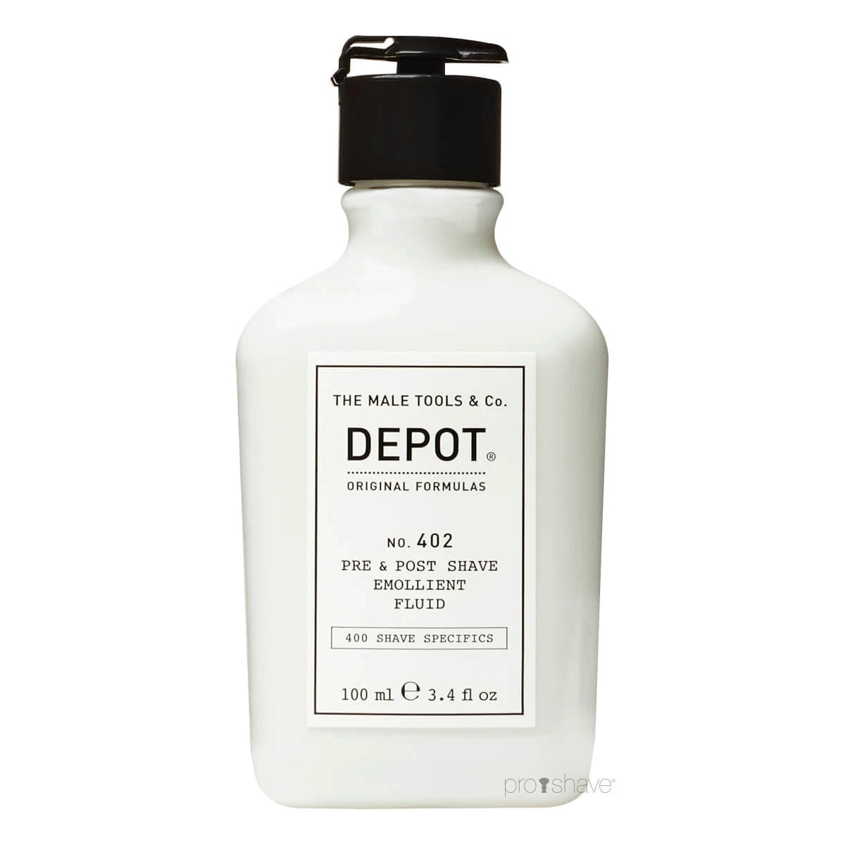 Pre & Post Shave Emollient Fluid, No. 402, 100 ml.