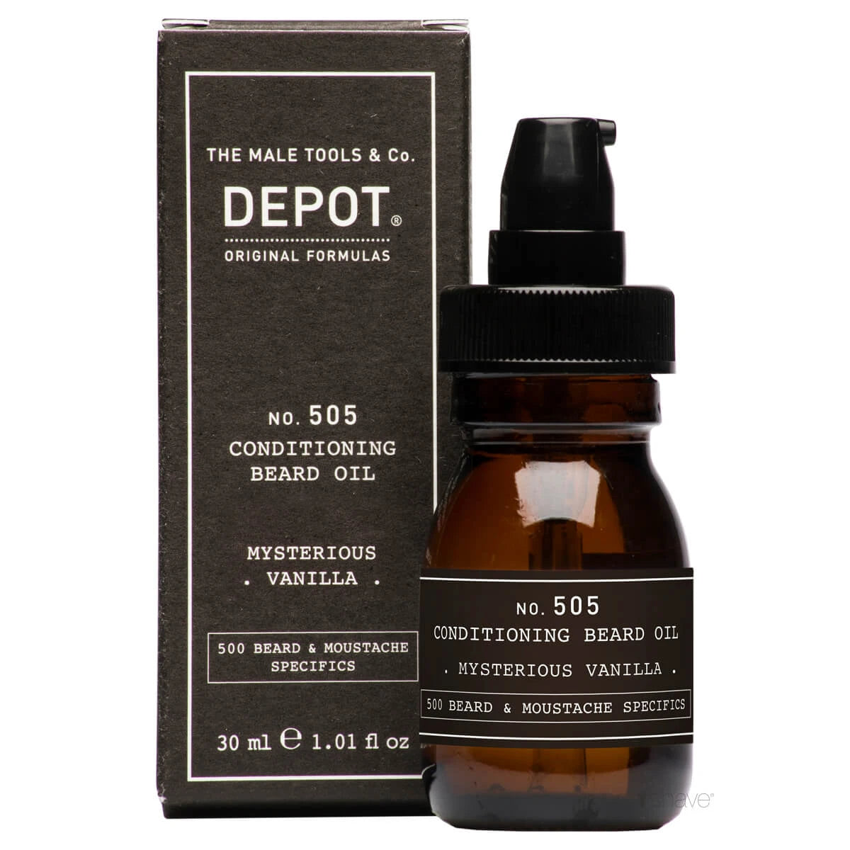 Conditioning Beard Oil, Mysterious Vanilla, No. 505, 30 ml.