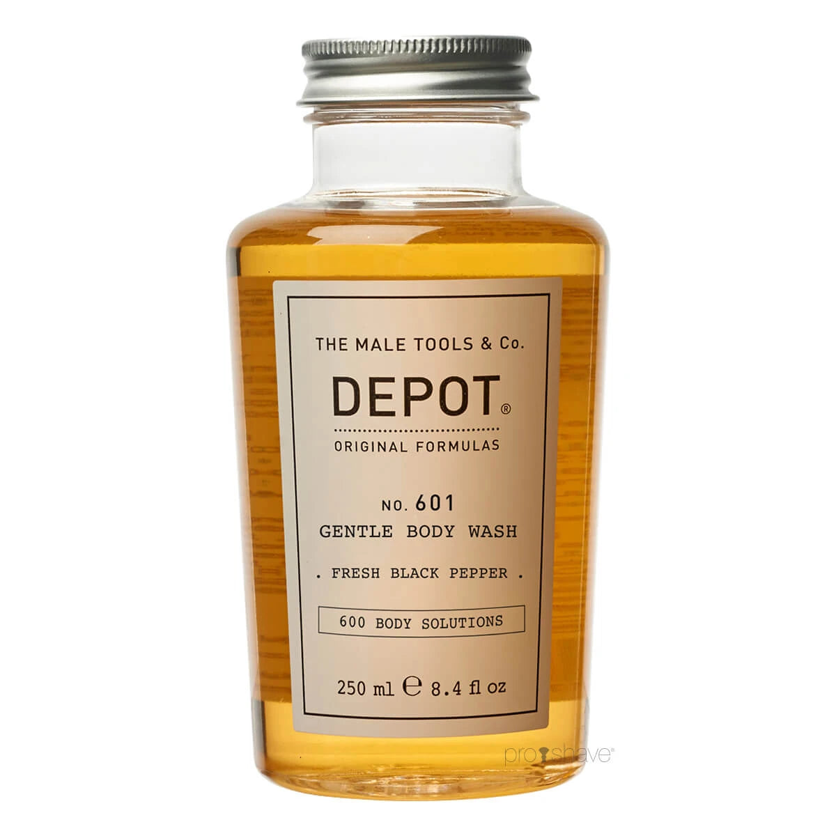 Gentle Body Wash, Fresh Black Pepper, No. 601, 250 ml.