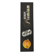Black Premium DE-Barber blades, 1 bar, 20x5 pcs (100 pcs)