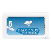 Diamonds Pro Excel DE razor blades, 2x5 pcs (10 pcs)