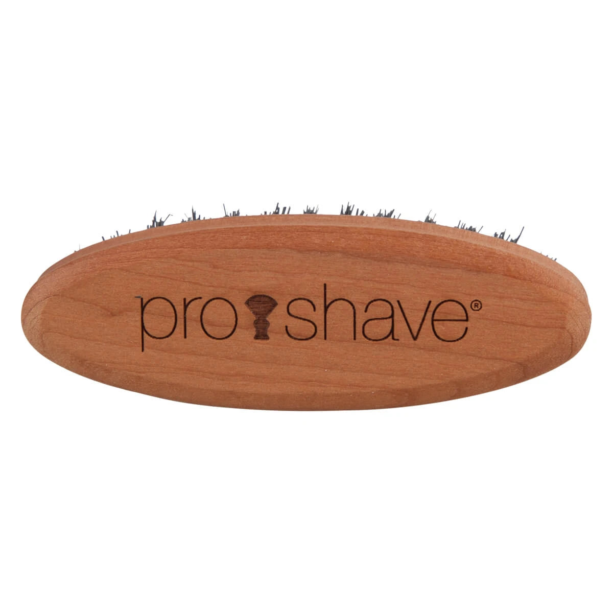 Pear wood beard brush, Black boar