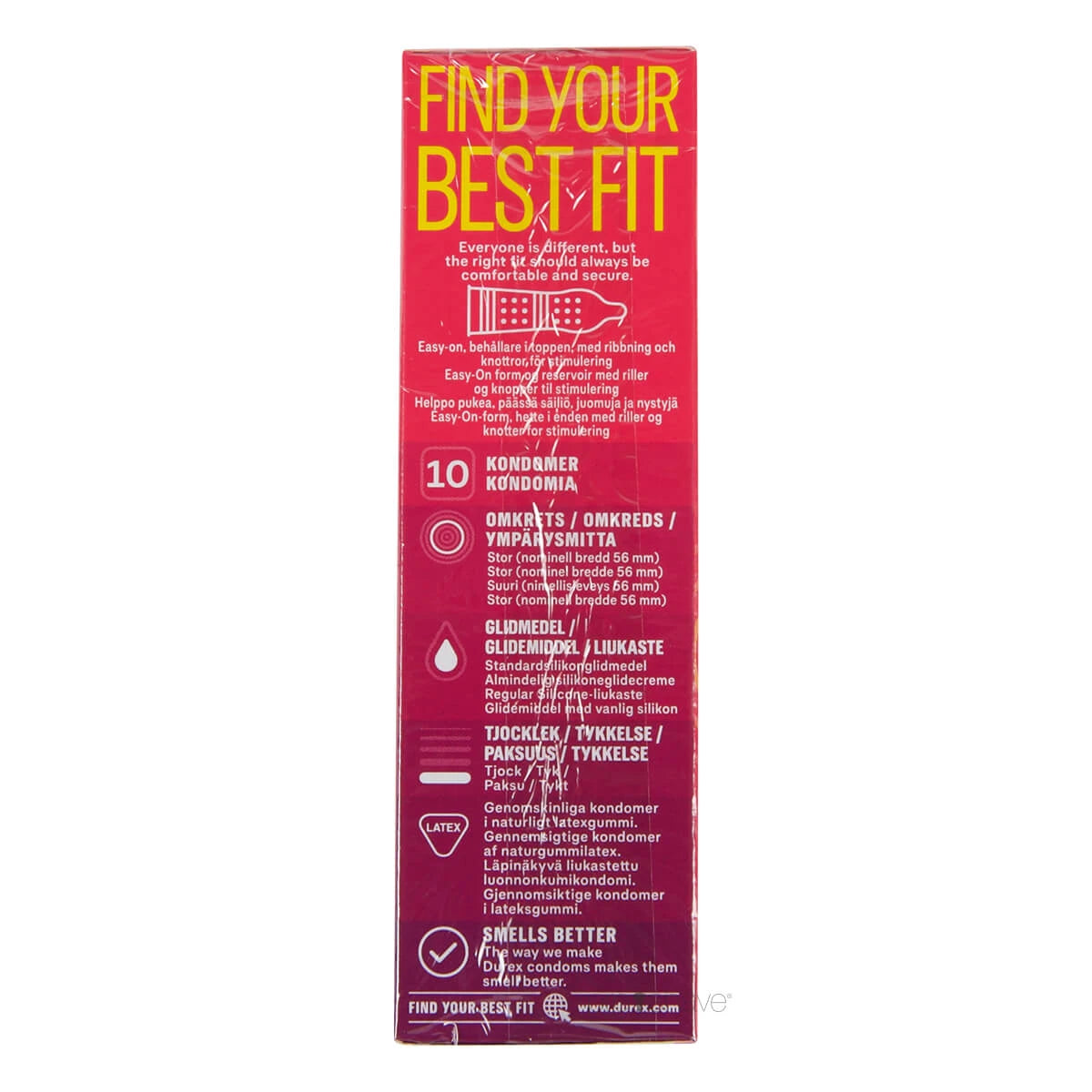 Pleasure Me condoms, 10 pcs.