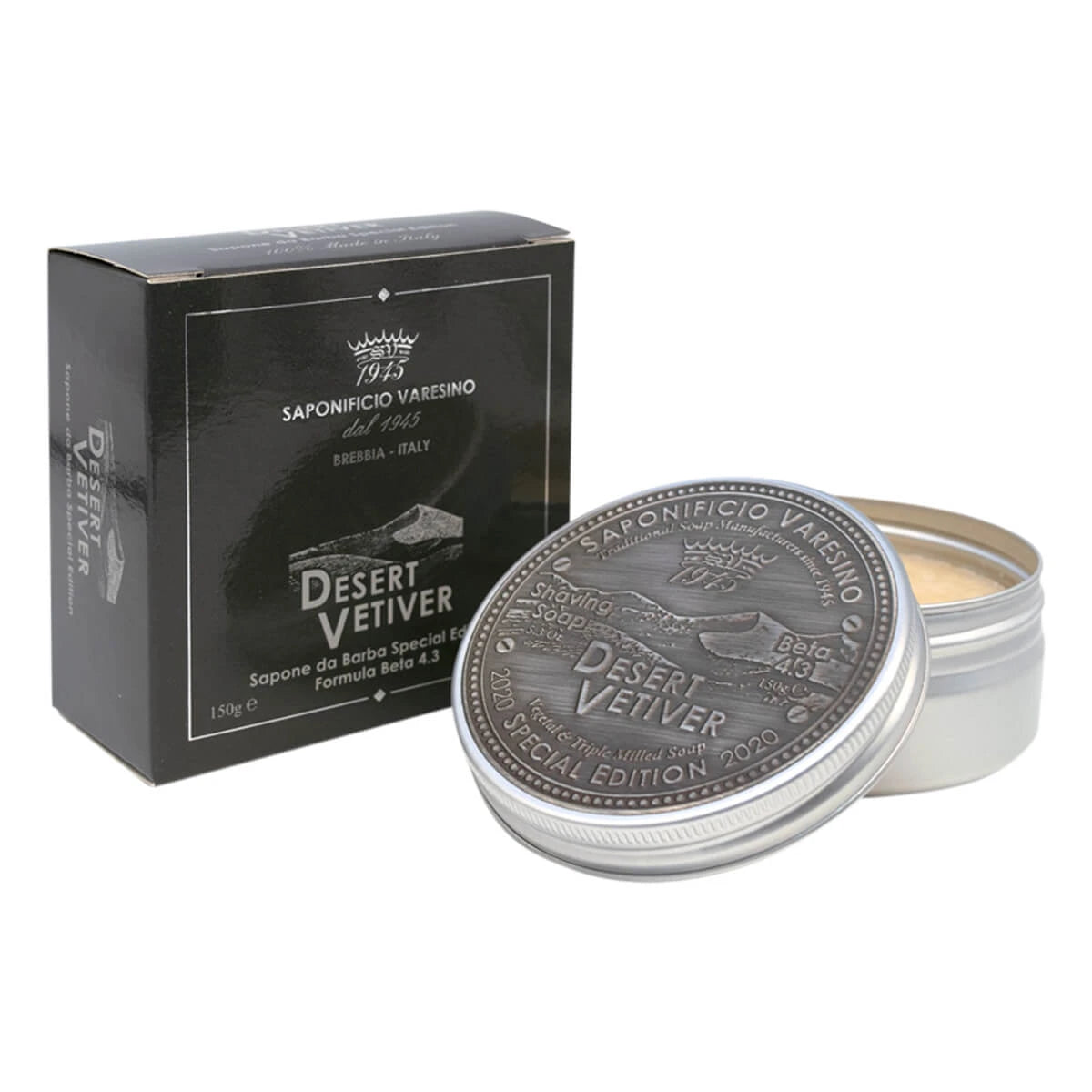 Shaving soap, Desert Vetiver, 150 gr.