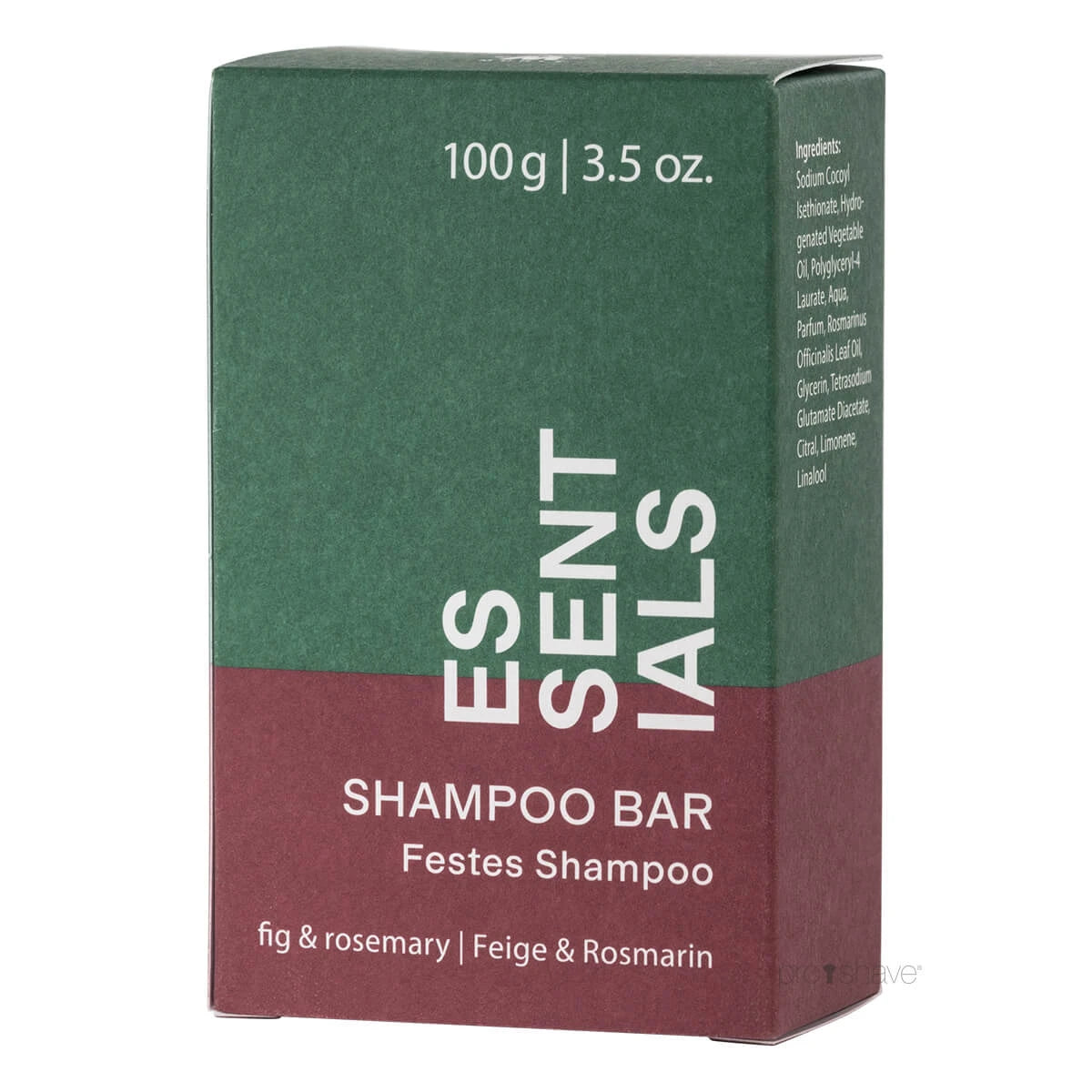 Shampoo Bar, Fig & Rosemary, Essentials, 100 gr.