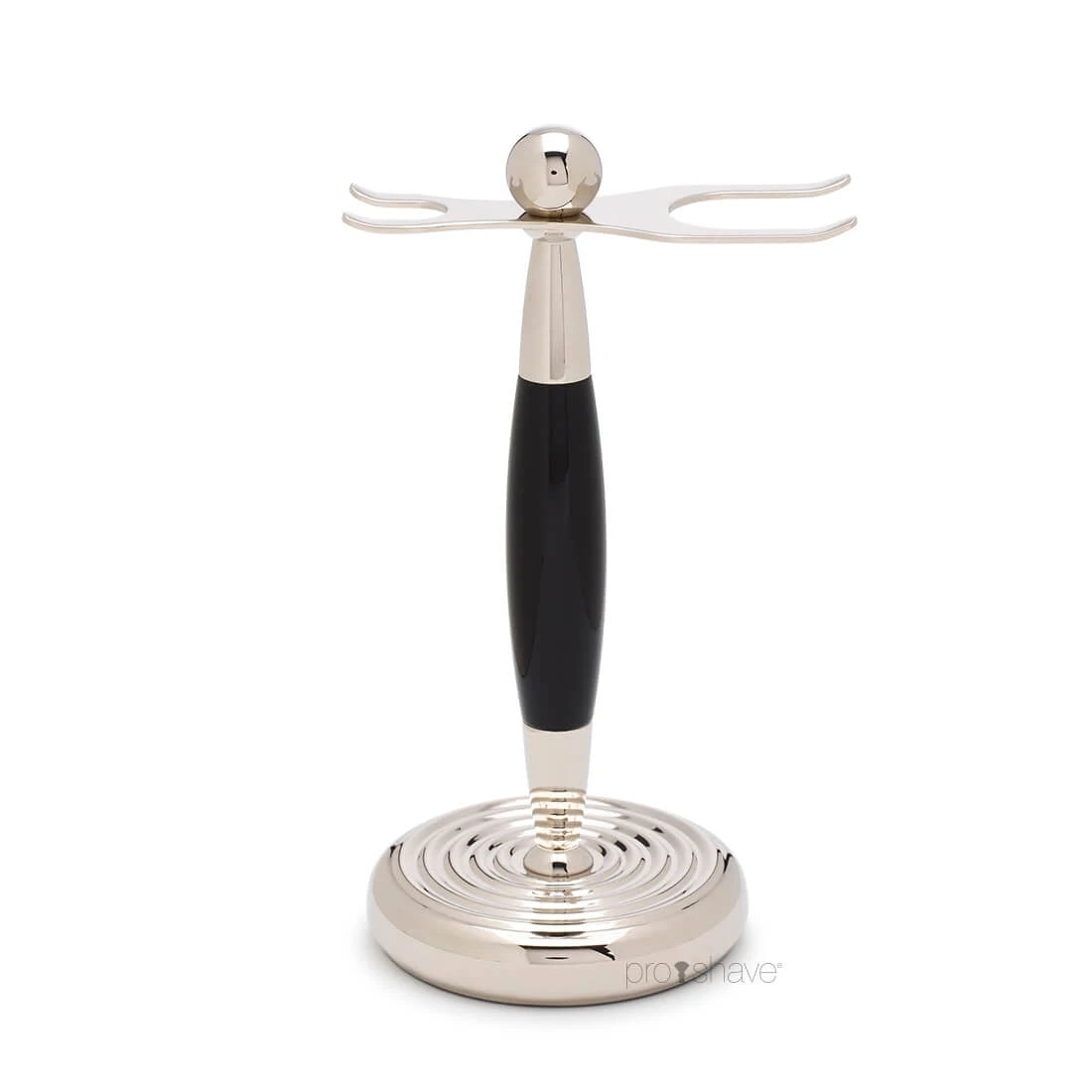 Shaving kit with Fusion Shaver, Badger brush and holder, Edwardian, Faux Ebony