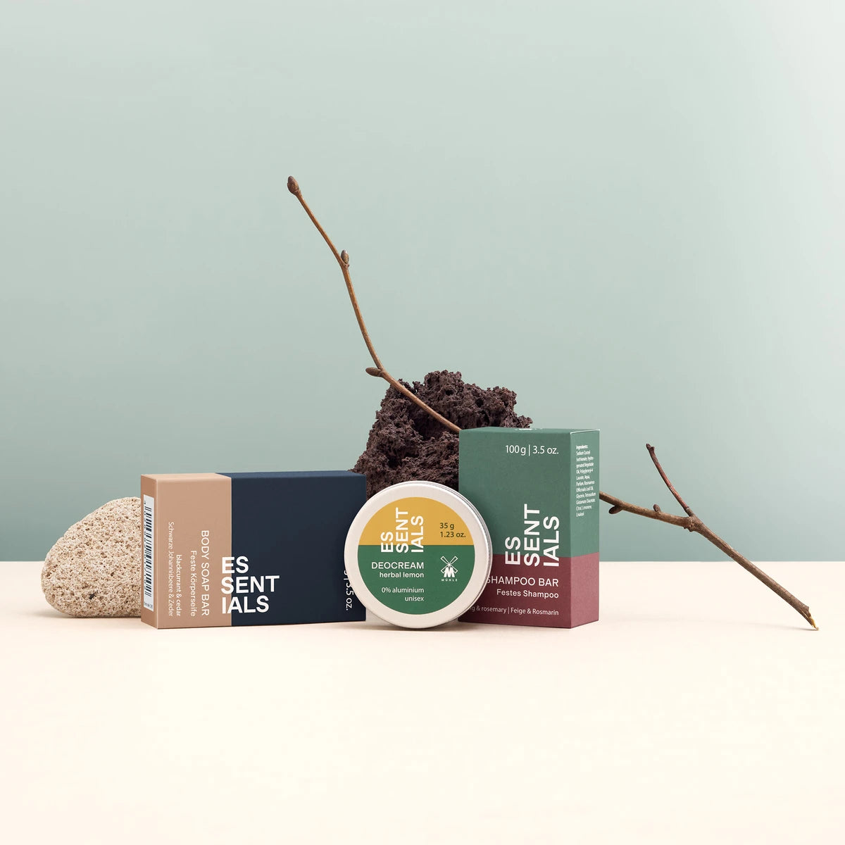 Shampoo Bar, Fig & Rosemary, Essentials, 100 gr.