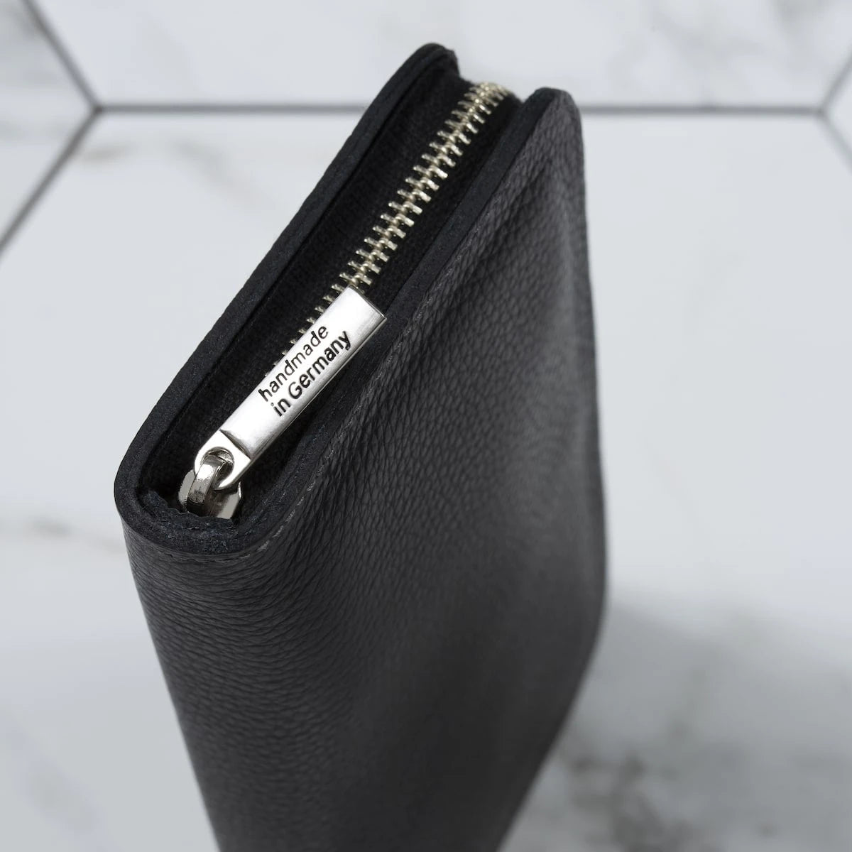 Beard & Grooming Set with 6 pieces, Black leather