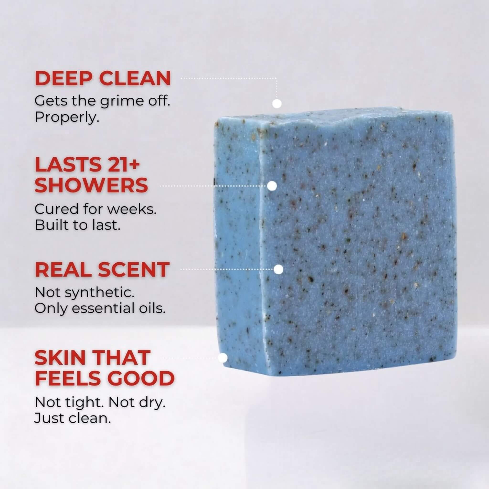 Soap, Eucalyptus on Ice, 135 g.