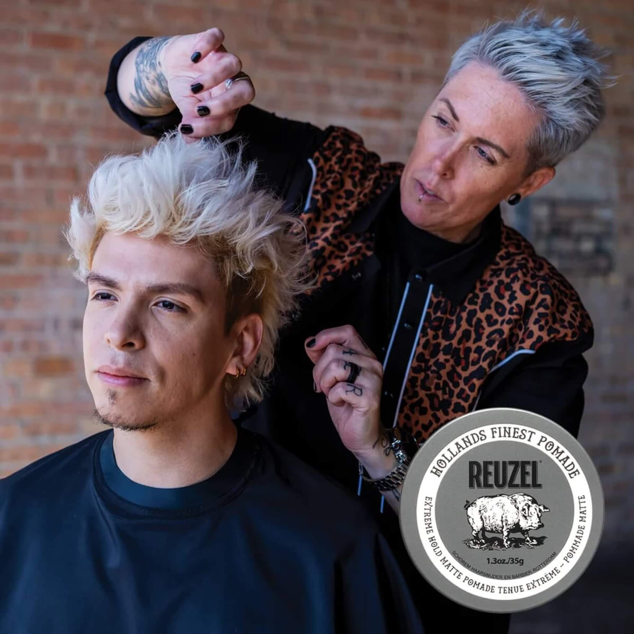 Grey Extreme Hold Matte Pomade, 95 g.