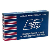 Stainless DE-Barber blades, 10 pcs.