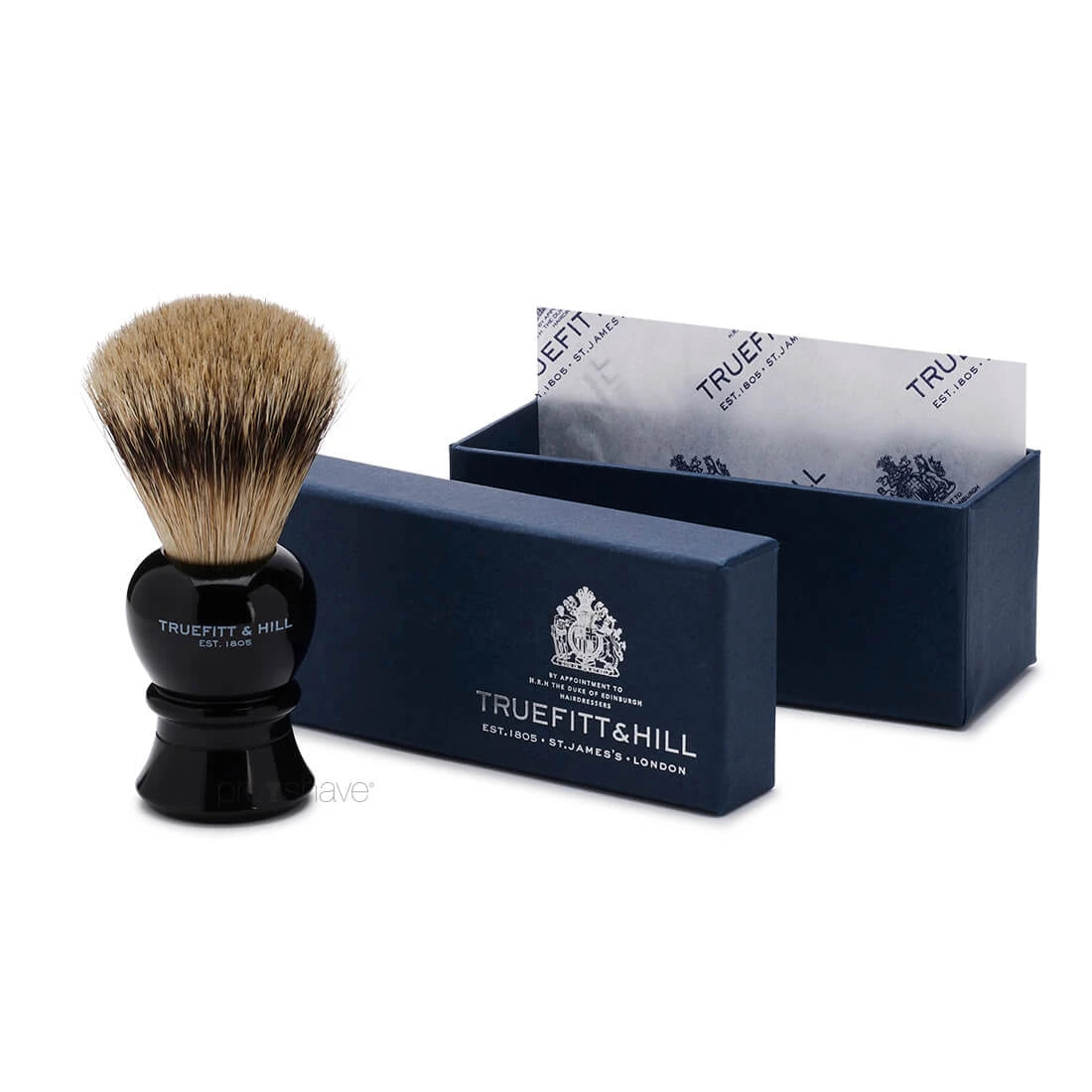 Shaving brush, Regency, Super Badger, Faux Ebony