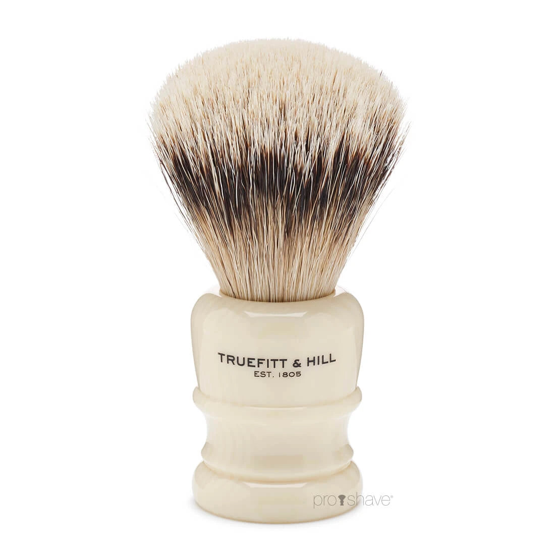 Shaving brush, Wellington, Super Badger, Faux Ivory