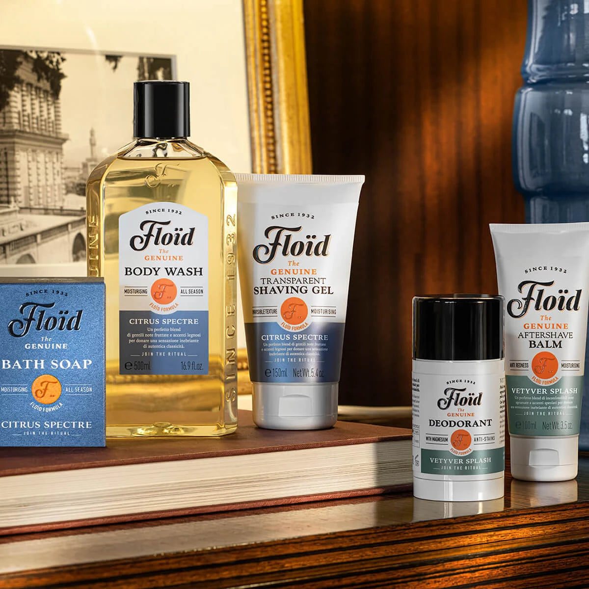 Transparent Shaving Gel, Citrus Spectre, 150 ml.