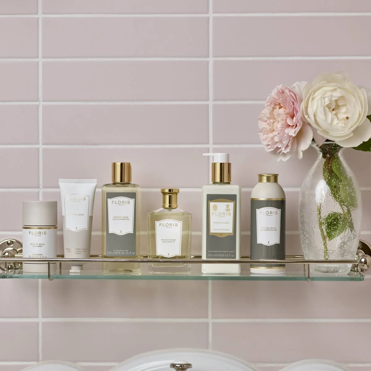 White Rose, Body Moisturizer, 250 ml.